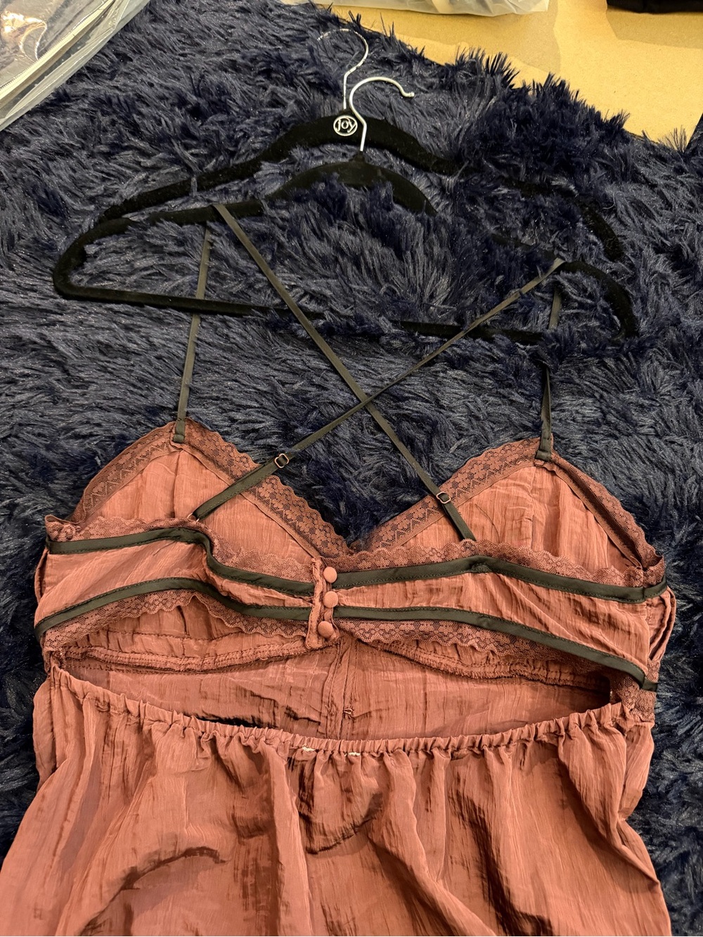 Free People Intimately Brighter Days Maxi Slip Dress Size M - Picture 5 of 6